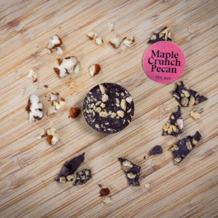 Maple Crunch Pecan Chocolate - The Good Chocolatier Maple Crunch Pecan Chocolate - The Good Chocolatier