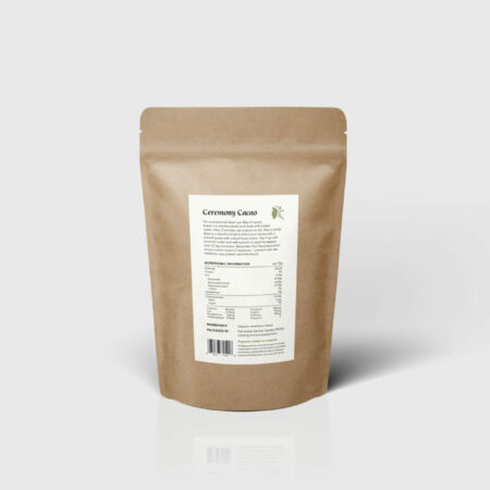 Ceremony Cacao Pouch -Back - The Good Chocolatier Ceremony Cacao Pouch -Back - The Good Chocolatier