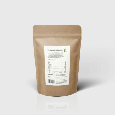 Chocolate Making Dark Pouch -Back - The Good Chocolatier Chocolate Making Dark Pouch -Back - The Good Chocolatier