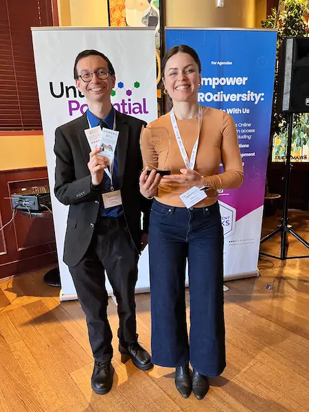 Sustainability 4 Matthew and Mara at the NEUROInclusion Business Awards 1