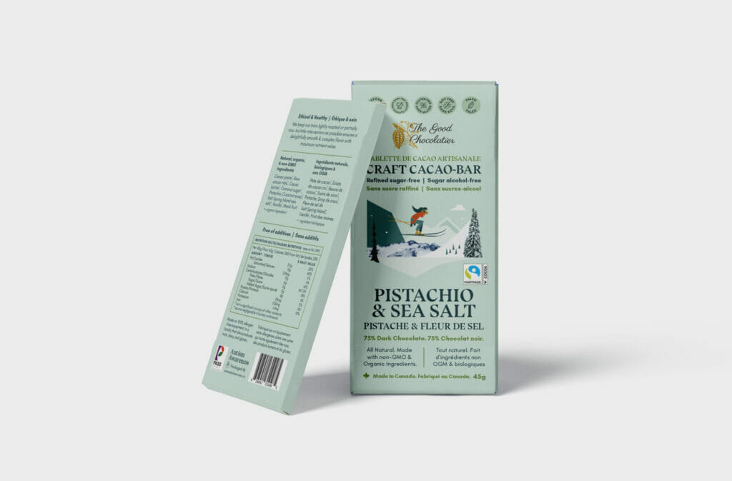 š« The GOOD Chocolatierās Perfect Pairings: What to Eat & Sip with Your Favourite Chocolate Flavours! 7 75% Pistachio & Sea Salt