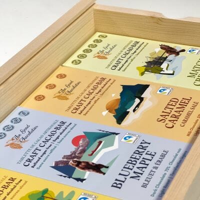 The GOOD Chocolatier Subscription Box hero image The GOOD Chocolatier Subscription Box hero image