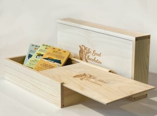 The GOOD Chocolatier Subscription - open box The GOOD Chocolatier Subscription - open box